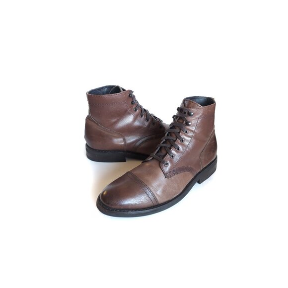 Thursday Boot Company Mens 9 Brown Leather Ankle Boots 'Captain' - Picture 1 of 10